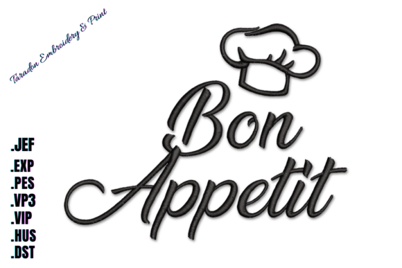 Bon Appetit Machine Embroidery Design Review