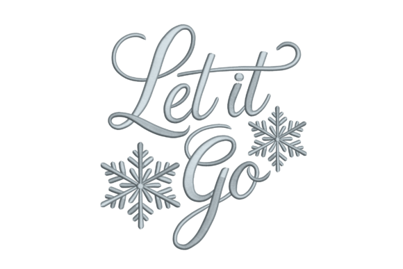 Let It Go Snowflakes: A Winter Embroidery Review