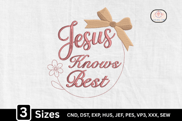 Review: Coquette Jesus Knows Best Christian Design