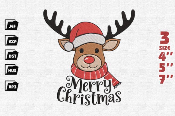 Review: Reindeer Shaped Merry Christmas Design