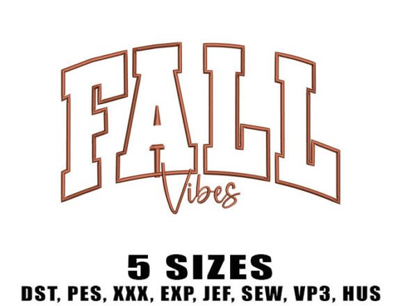 Reviewing Fall Vibes Embroidery Designs for Apparel