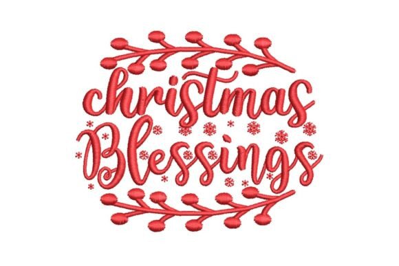 Reviewing the Christmas Blessings Holiday Embroidery Design