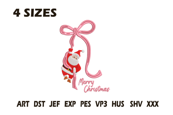 Reviewing the Letter L Santa Christmas Monogram