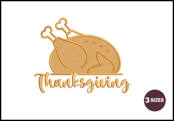 Reviewing the Minimalist Thanksgiving Embroidery Design